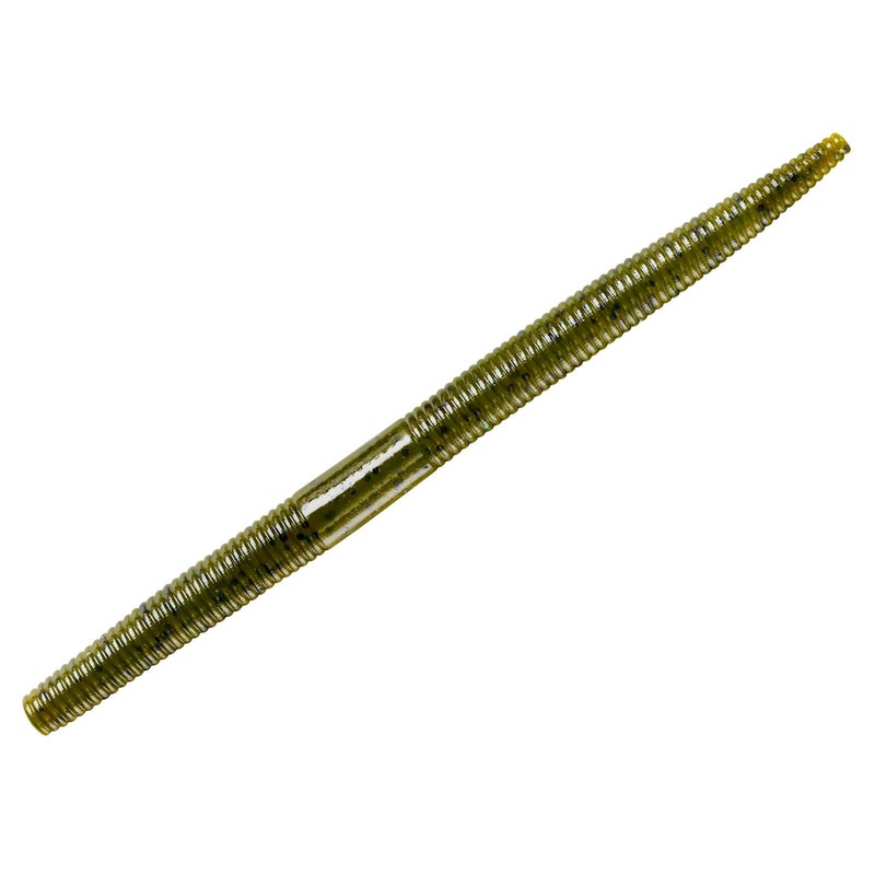 Yum Lures YDG508 Dinger Fishing Bait, Green Pumpkin, 5'' - Image 1